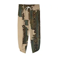 Baggy Harem Pants Men Trousers Causal Ethnic Print Hippie Joggers Cross-Pants Loose Trousers Lantern Wide Leg Pants Pantalon - Image 5