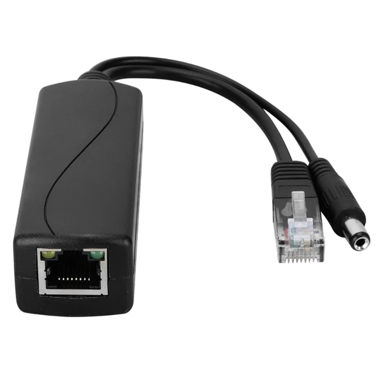 

Разветвитель POE 48 В на 5 В MicroUSB Power Over Ethernet Кабель-адаптер Инжектор R2LB