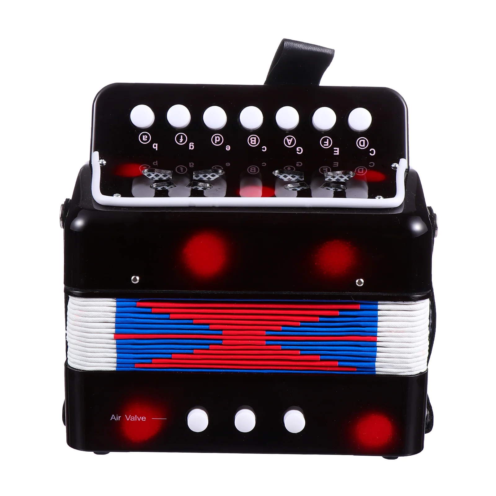 

Mini Accordion Handheld Accordion Children Educational Toy Musical Instrument For Amateur Beginner