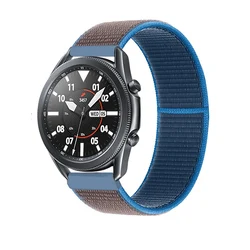 Breathable Nylon Loop Sports Strap - Lightweight and Comfortable Bracelet Band for Huawei GT 4 46mm (Surf Blue 56)