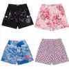 New Summer Eric Emanuel EE Basic Mesh Short Classic Floral Printed Gym Shorts Men's Gym Basketball Sports Beach Shorts 1