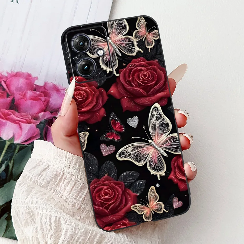 New Fashion Painted Soft Silicone Phone Case - Artistic Design Cover