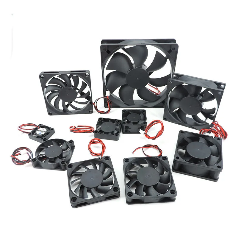 30mm 40MM 50MM 60MM 70MM 80MM 90MM 120MM Cooling Fan Cooling Fan Gaming Cooling Fan Industrial Cooling Fan 3D Printer Fan Brushless Motor Case Fan Quiet 2PIN for 3D print 4010 1 8010 w1