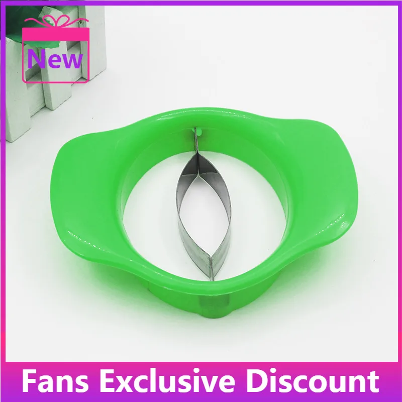 Hot Sale 1PCS Creative Kitchen Mango Splitter Stainless Steel Mango Cut Fruit Kitchen Gadget Accessories Peach Slicer Cutter