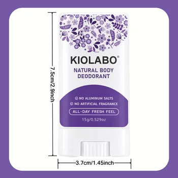 15g deodorizing cream, compact and portable, 72 hour long-lasting odor control, fresh all day long, enhances confidence, suitabl 1