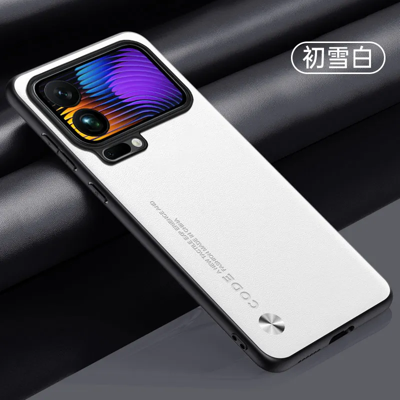 Luxury Business Sheepskin Leather PU Phone Case - All-Inclusive Lens Back Cover