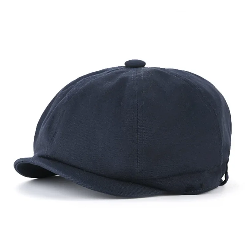 Retro British Denim Octagonal Painter Hat