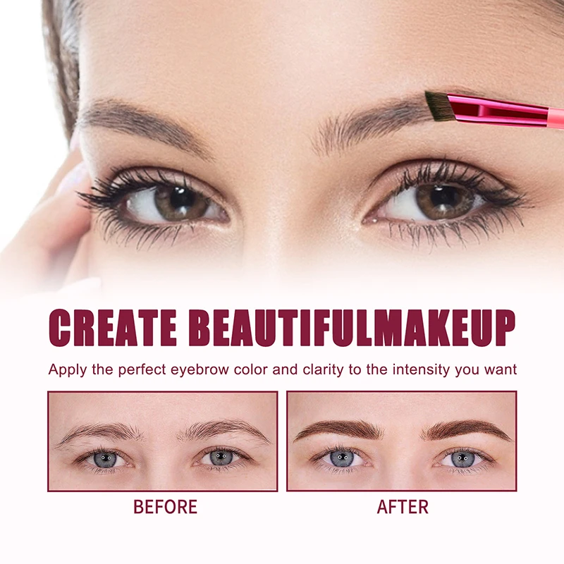 Multifunction Eyebrow Brush With Wild Eyebrows Cream Concealer Square