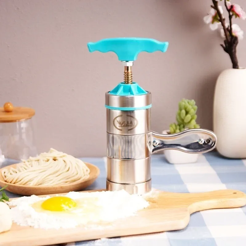 Stainless Steel Manual Noodle Maker Kitchenware Press Pasta Machine Fruit Juicer Pasta Maker Machine Noodle Makers