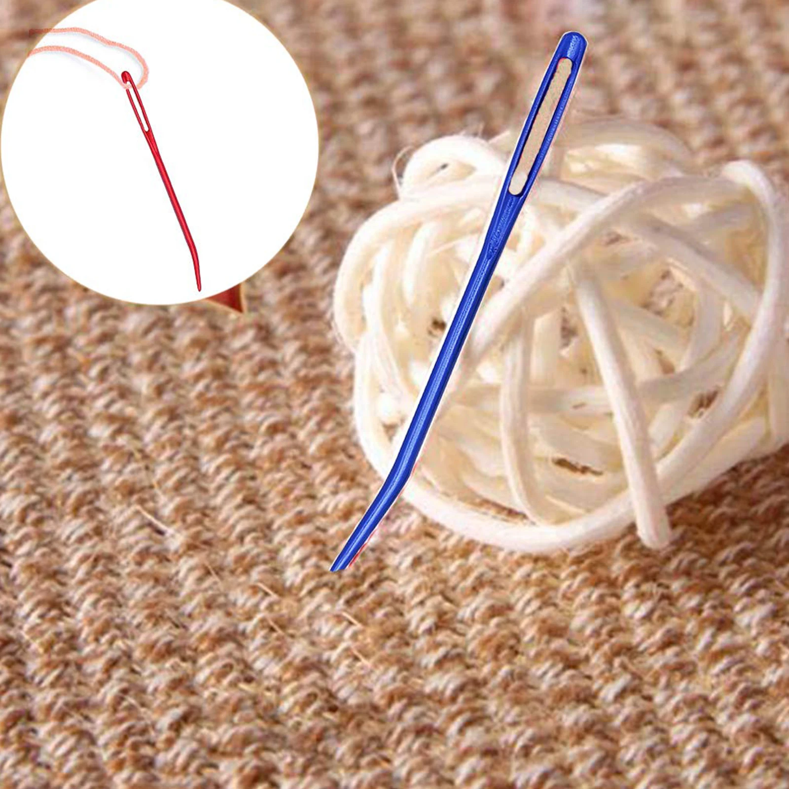 Knitting Crochet Set with Yarn Needles Weaving Needles Tapestry Bent for Crochet Large Eye Darning crochet kit,knitting supplies,weaving tools