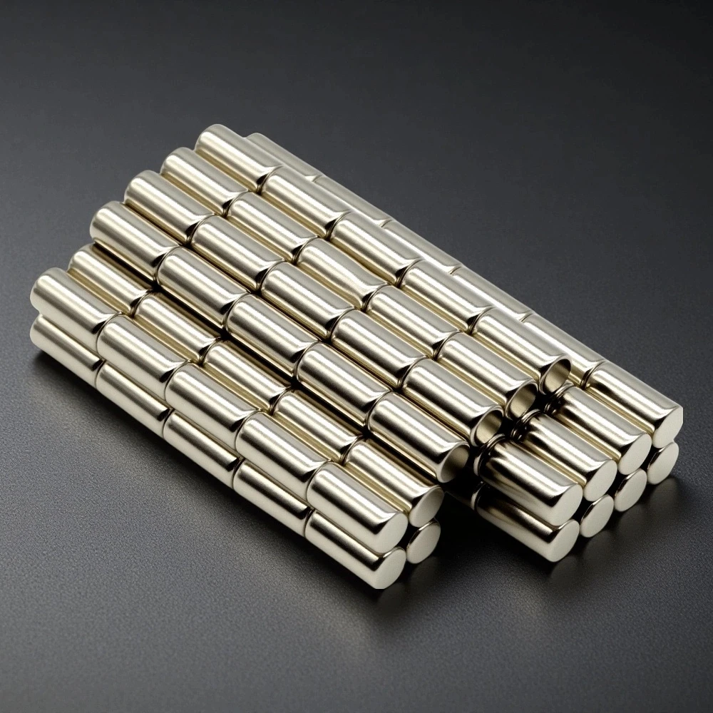 5x10mm Superstarker Magnet N35 Runder Magnetischer NdFeB Neodym-Magnet Leistungsstarke Scheibenmagnete Kühlschrankmagnete ﻿ – Detail 2