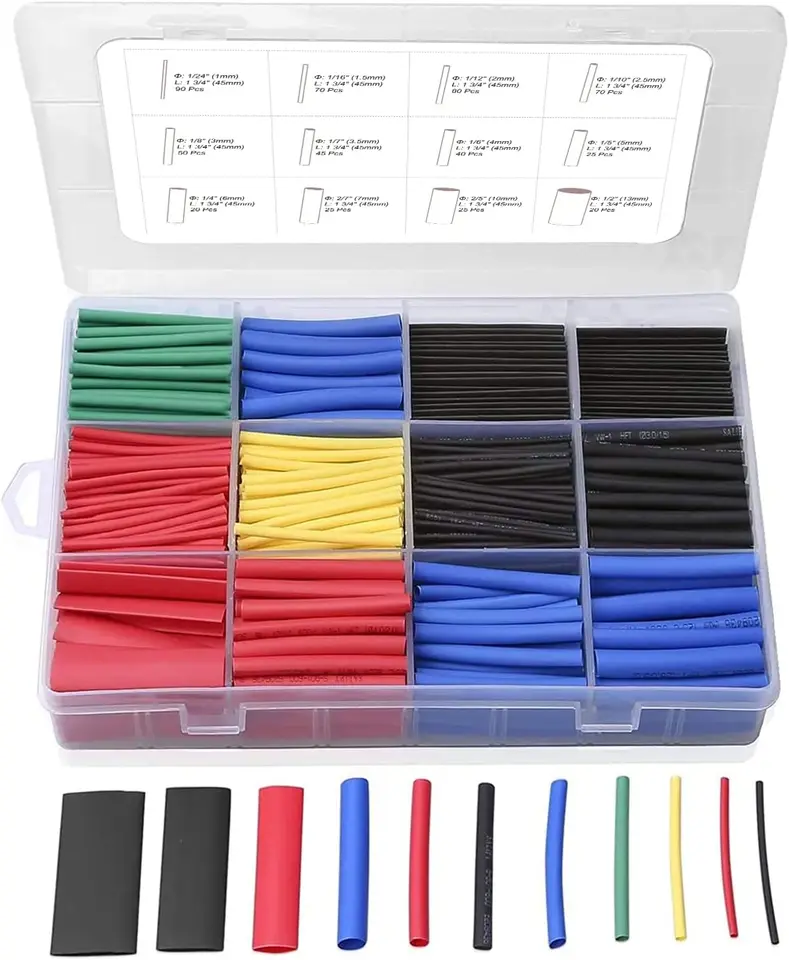 Lötverbinder Schrumpfverbinder Stossverbinder Kabelverbinder Weiss 1