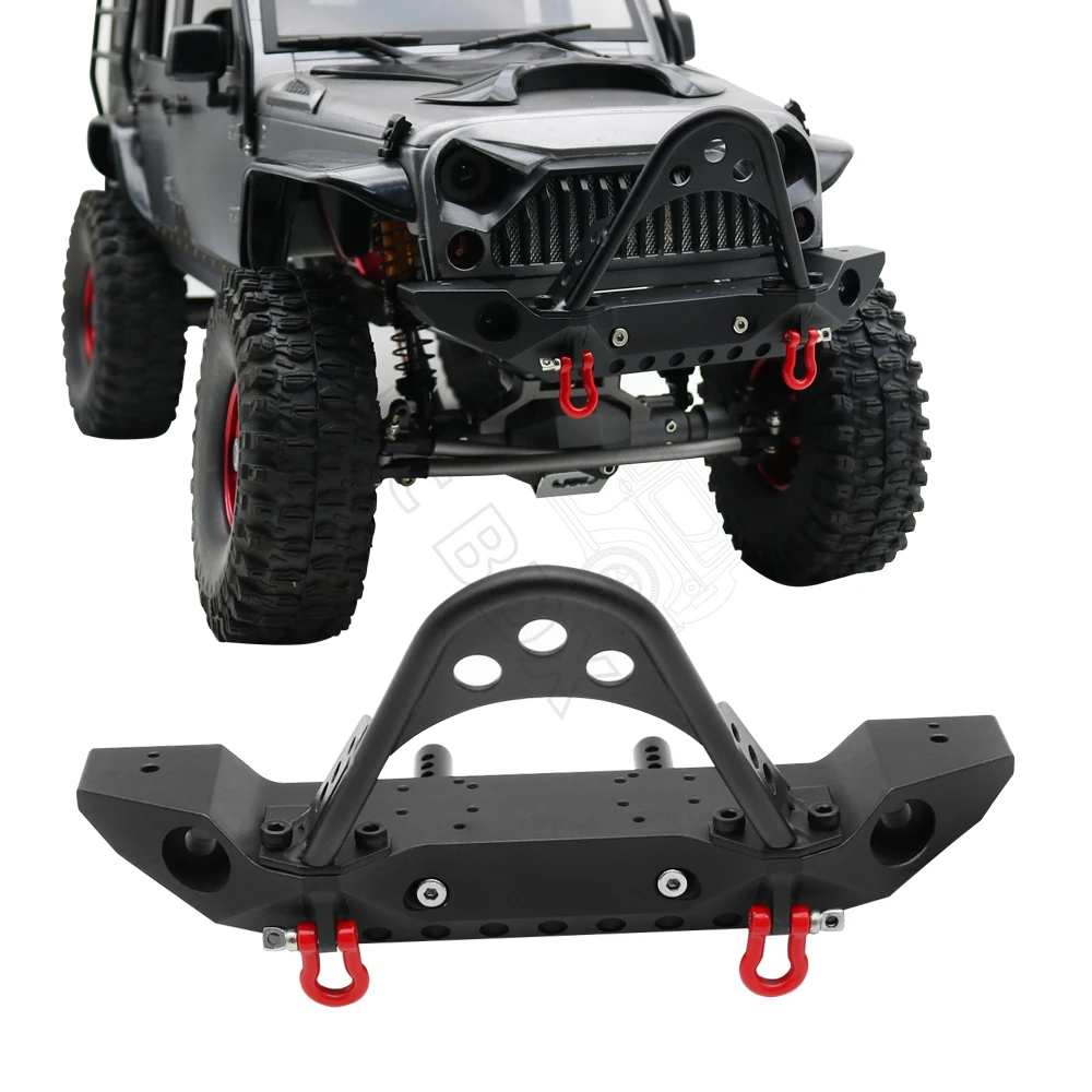 【lockfield equipment】バンパー  新品未使用品 Metal Front Bumper with Lights for 1/10 RC Crawler TRX4