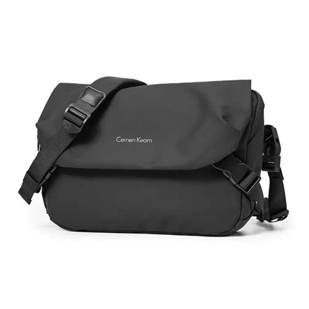 New Large Capacity Messenger Bag Nylon Casual Style Crossbody Bag Waterproof Tote Women Men