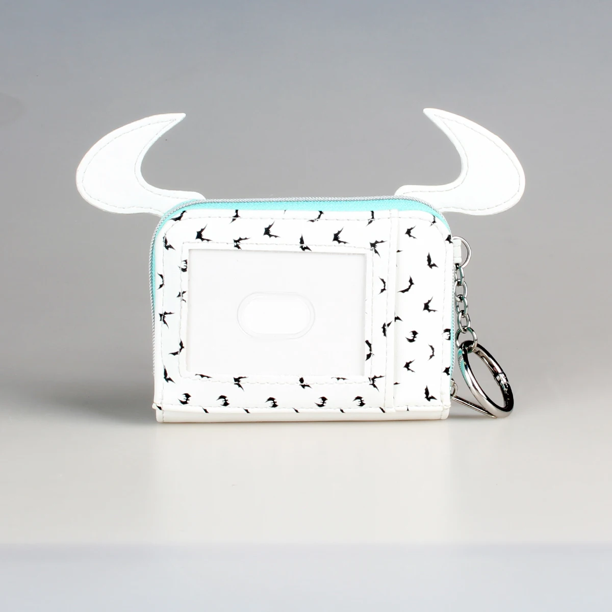 Kawaii Cartoon Design Short Wallet Trendy Clutch Credit Card Holder Faux Leather Card Case