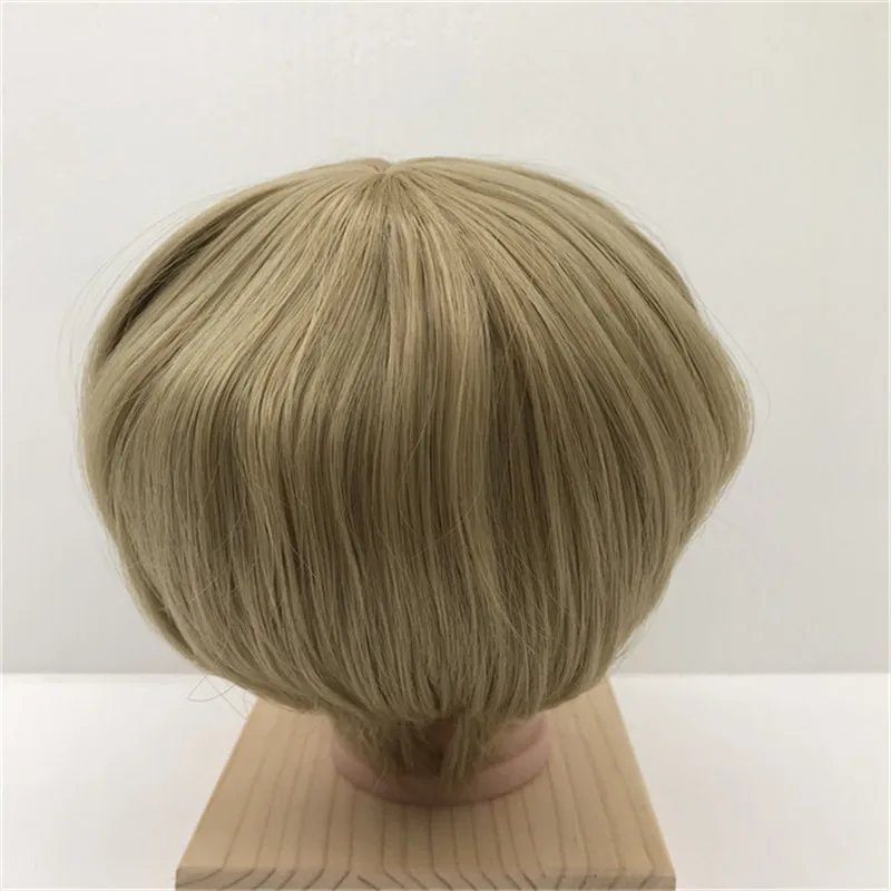 Latest 7 different models Reborn Doll Hair Wig DIY Reborn Baby doll Short and Curly Sticked Hair Wig DIY Doll Hair Accessories