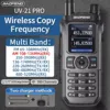 Baofeng UV 21 Pro Wireless Copy Frequency Walkie Talkie 999CH AM Long Range Waterproof Multi-Band Type-C Ham Radio UV 5R UV-K6 1