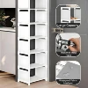 1pc 10 Layers Shoe Rack, Steel Frame & Fabric Interlayer Storage Shelf for Entryway Hallway Living Room, T1 Shoemaker Organizer 5