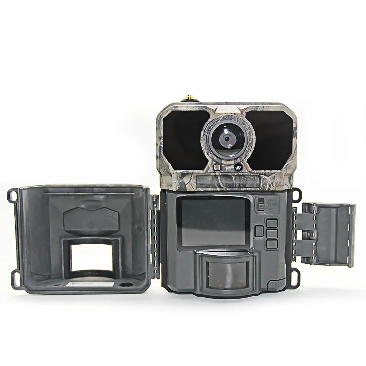 야생 동물 야간 투시경 IR 컷 적외선 카메라, 30MP 1080P 4G LTE 트레일 카메라, 2.4 인치 LCD 사냥 카메라