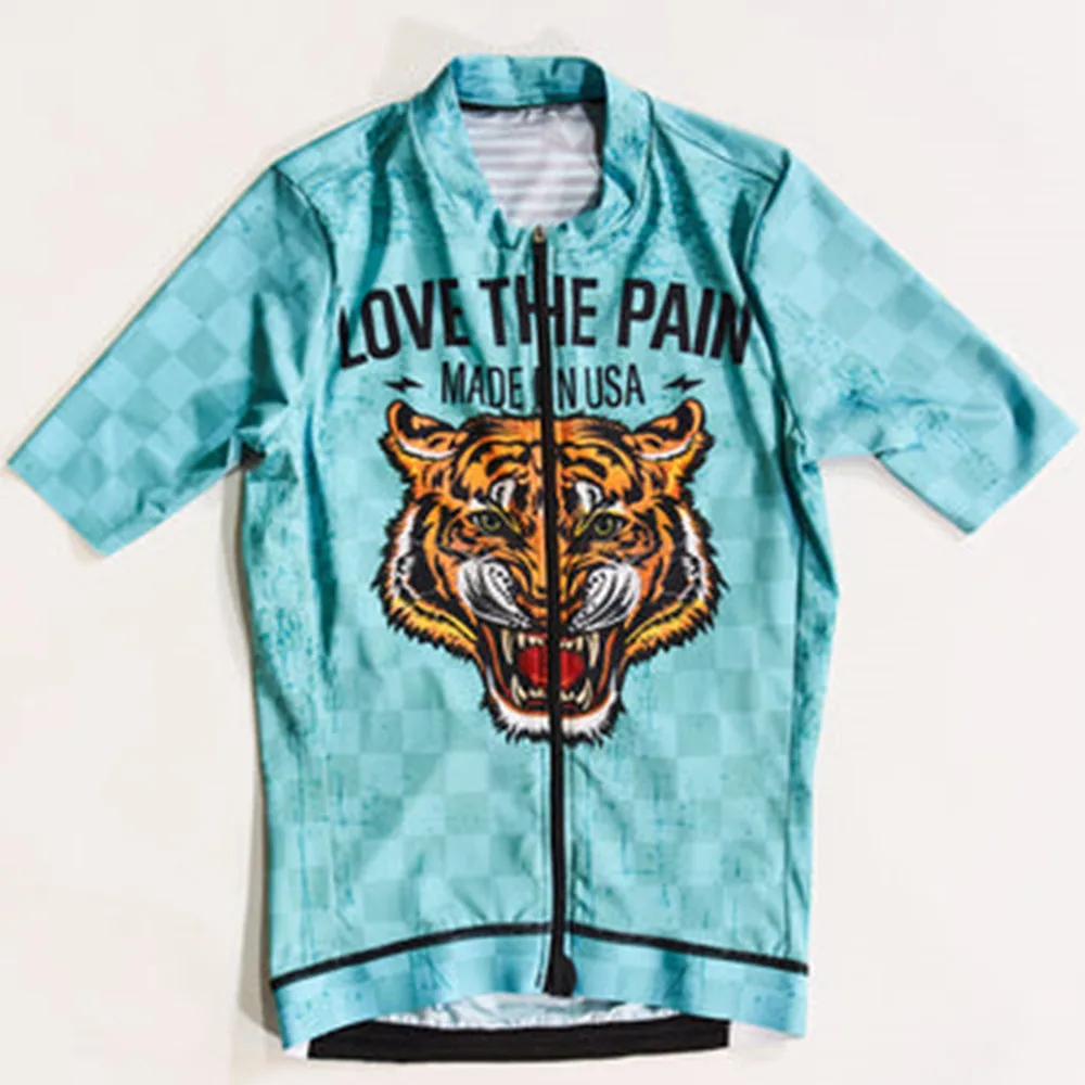 

Tops Fitness Cycling Jersey Summer Men High Quality Bike Shirts Maillot Ciclismo Bicycle Riding Road Non-slip Webbing Clothing