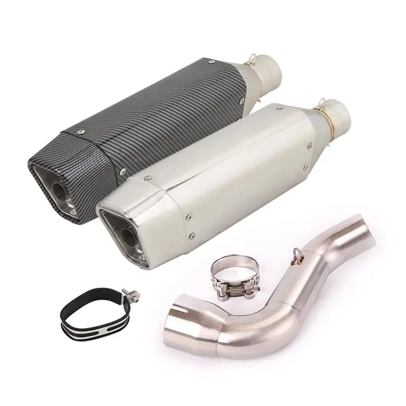 For Honda CBR1000 08-16 European Version Motorcycle Exhaust Pipe Escape Muffler Mid Pipe Connect Tube Stainless Steel DB Killer - Image 2