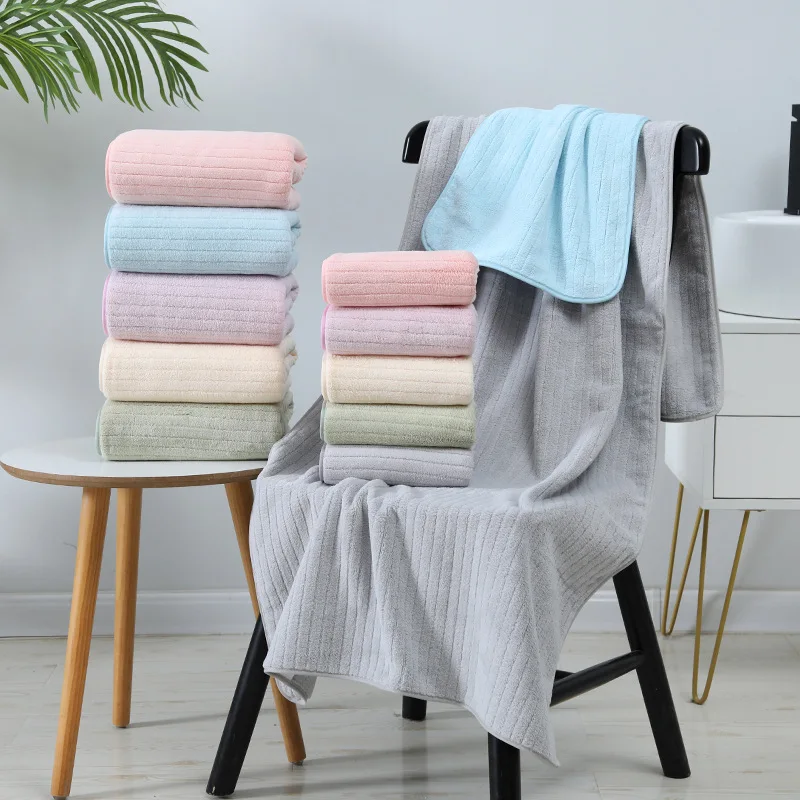

Towels Set Face Bath Towel for Adults Large Soft Absorbent Luxury Bathroom Beach Sport Spa Towels Bathroom Accessories Sets
