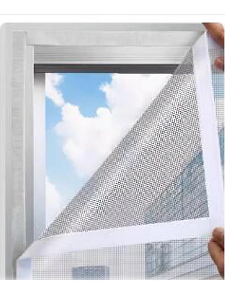 Description Picture 5 of itemanti-mosquito window screen self adhesive window mosquito net summer insect proof door mosquitonet for windows