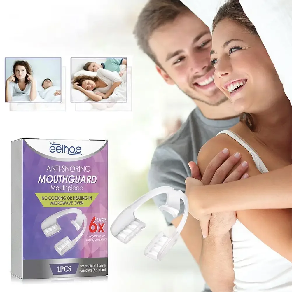Anti-Russamento Sleeping Paradenti Silicone Trasparente Anti-Usura Protezione Dei Denti Notte Sleep Jaw Pad Anti Russamento Bruxismo 코