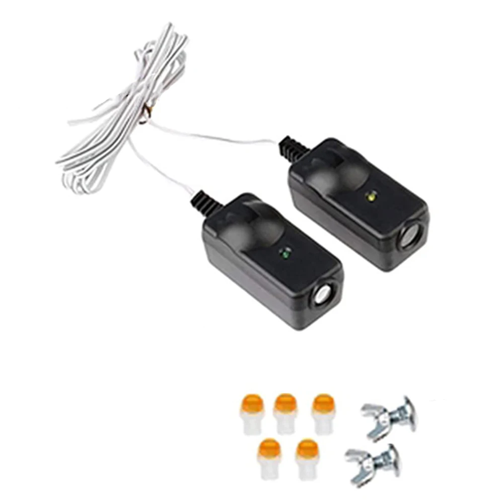 Universal 41A5034 Safety Beam Sensor Photocells For Liftmaster Garage Sliding Door Gate Opener