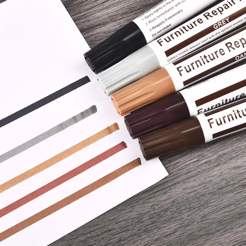 Paint Pen Wooden Furniture Paint Repair Pen Fill Scratches Repair Paint Pen Care Permanent Mark Tool DIY Oily Graffiti