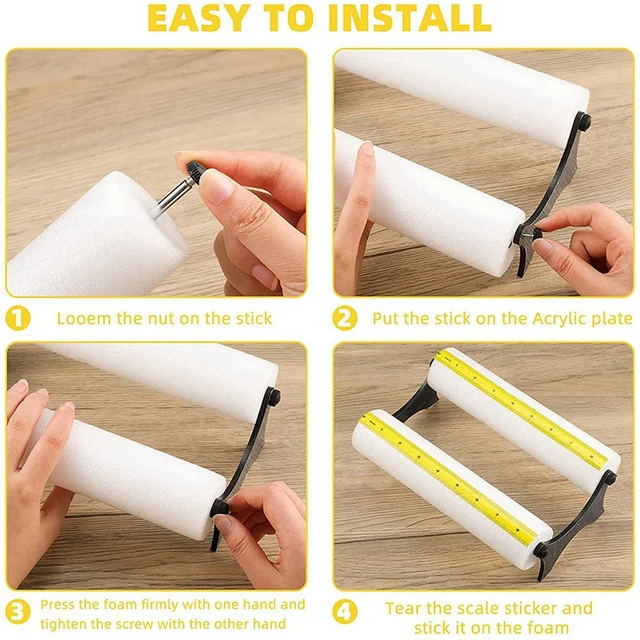 Cup Cradle for Crafting Tumbler Foam Cup Holder with Measurements to A —  Pigalata