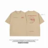 Spring Streetwear Letter Printed Men's T-shirt Oversized Casual T Shirts for Male Summer Unisex Short Sleeve Tees 3