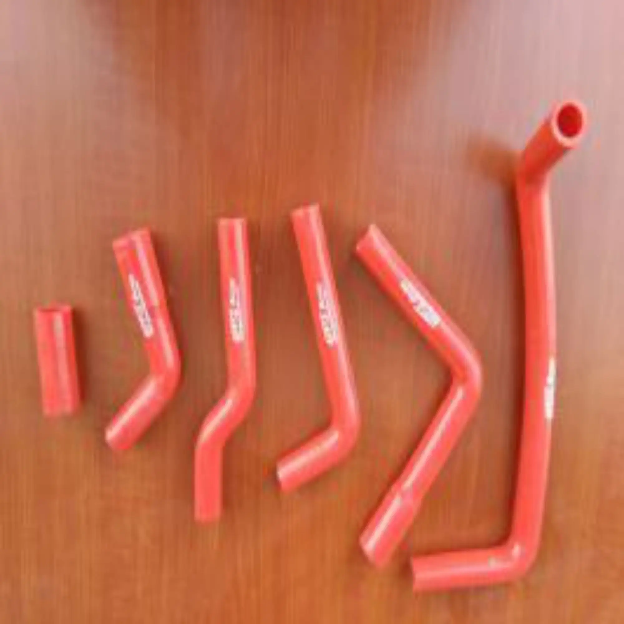 Red Silicone Radiator Hose For 2007-2015 GAS GAS MX/SM/EC 200/250/300 2007 2008 2009 2010 2011 2012 2013 2014 2015