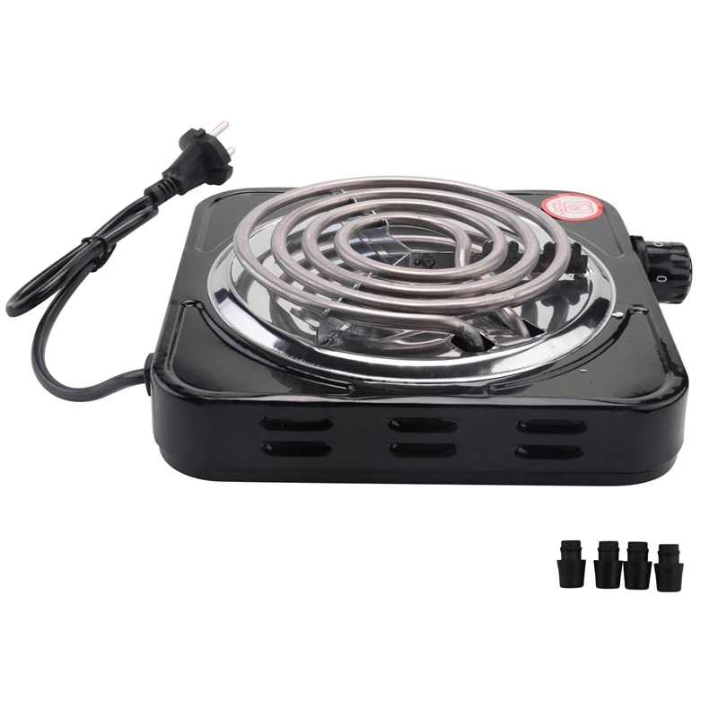 Electric Single Burner Cooktop Compact Portable Hot Plate,1500W, White &  Stainless Eu Plug - AliExpress