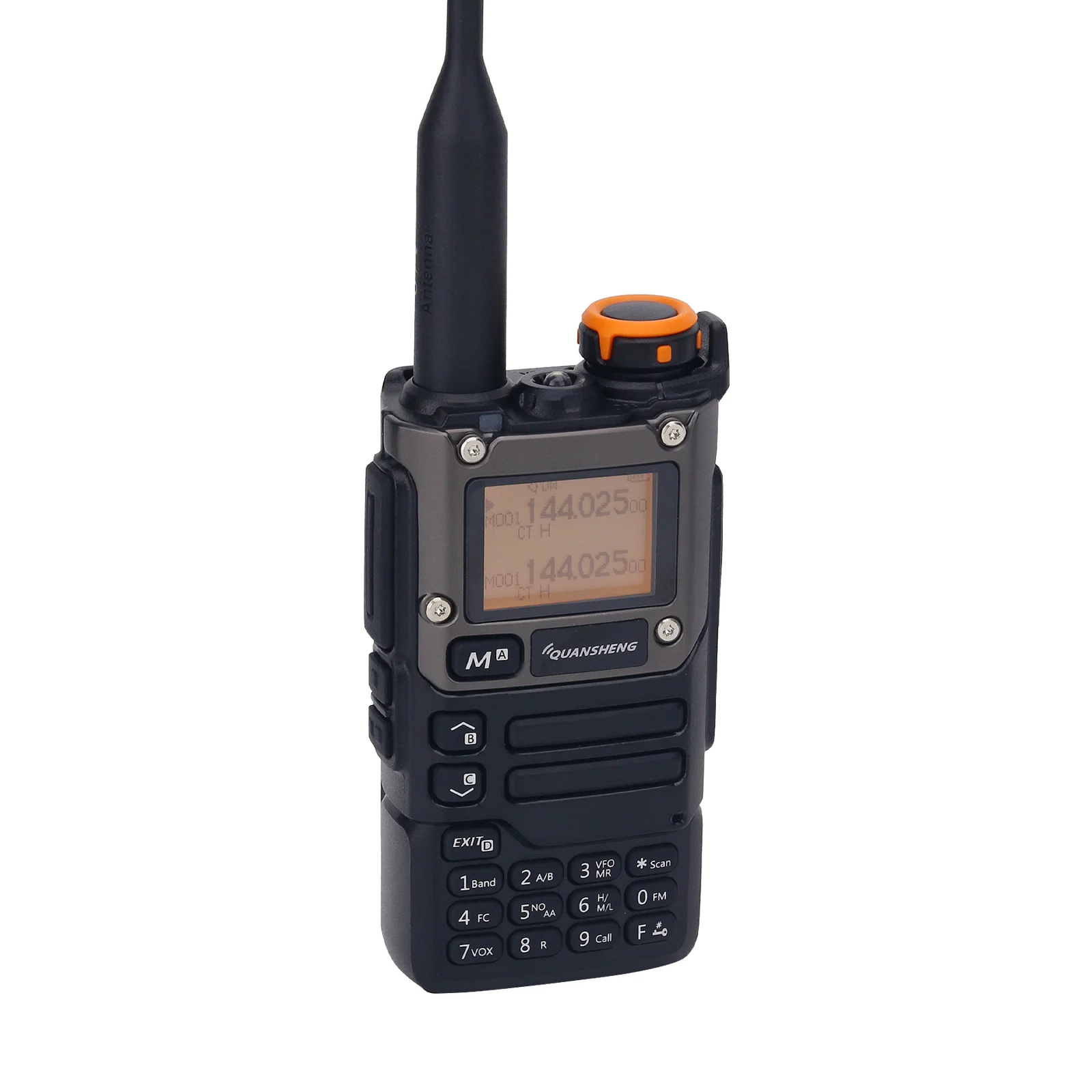 Quansheng UV-K6 ޴ ŰŰ, α׷ ̺ , VHF UHF , AM FM 200CH,  , 5W, 5km