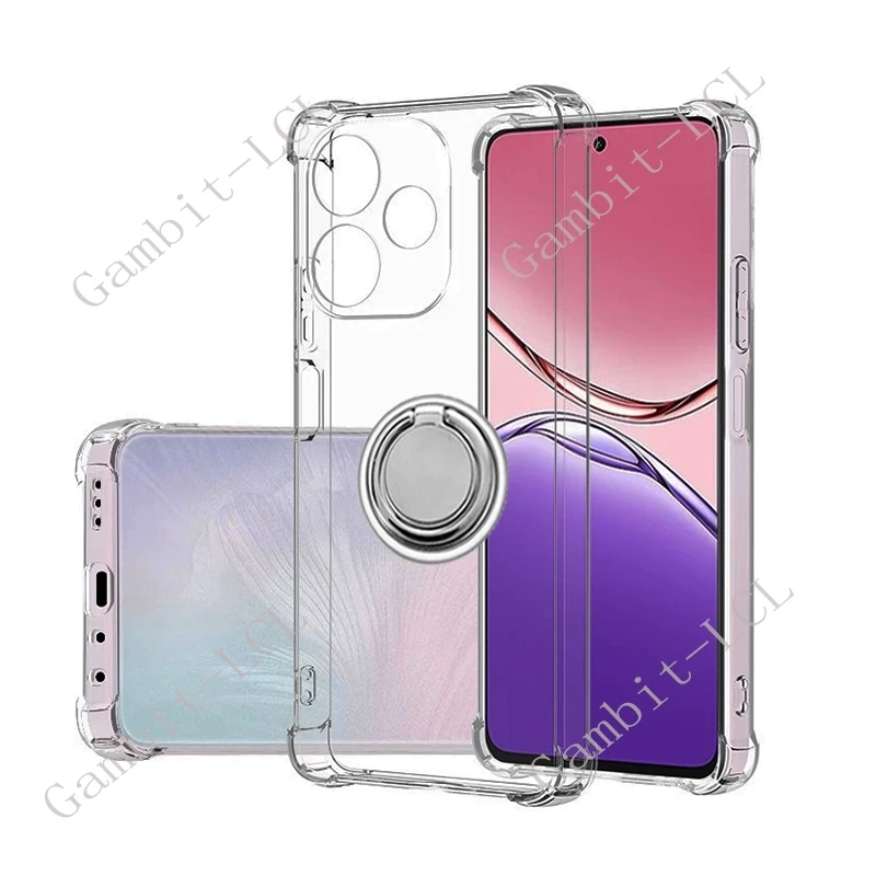 Universal Back Ring Holder Bracket Phone Case with TPU Soft Cover