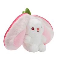 Fruit Rabbit Plush Pillow Toy - Cute Fruit-Shaped Stuffed Doll, 7.2 Inch Kawaii Gift for Girls, Birthday Present & Room Decor 5