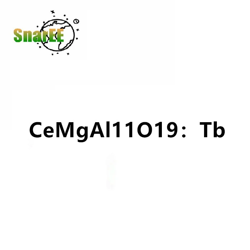 

10 г 254-280 нм возбужденный высокояркий алюминат CeMgAl11O19: ТБ три редкоземельных основных цвета CMAT зеленый фосфор