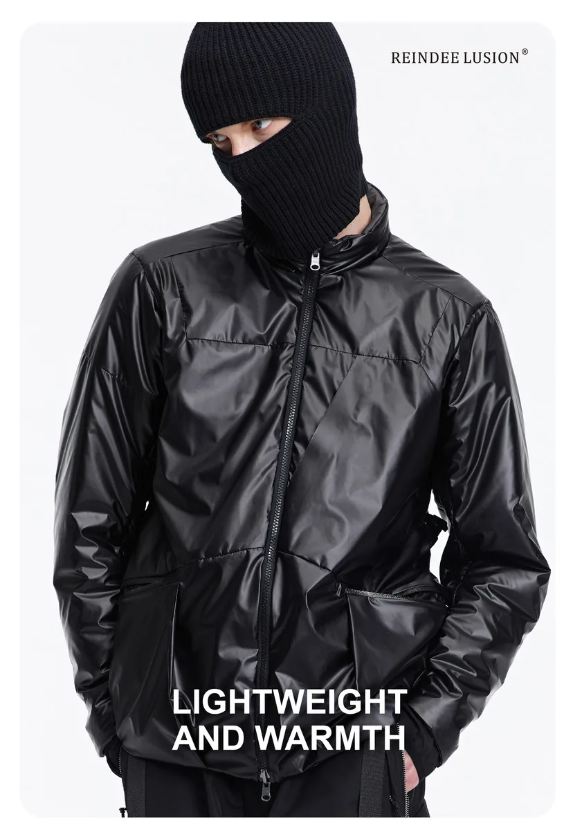 Reindee Lusion 22FW  3m thinsulate reversible jacket half height collar warm lightweight inner coat techwear gorpcore