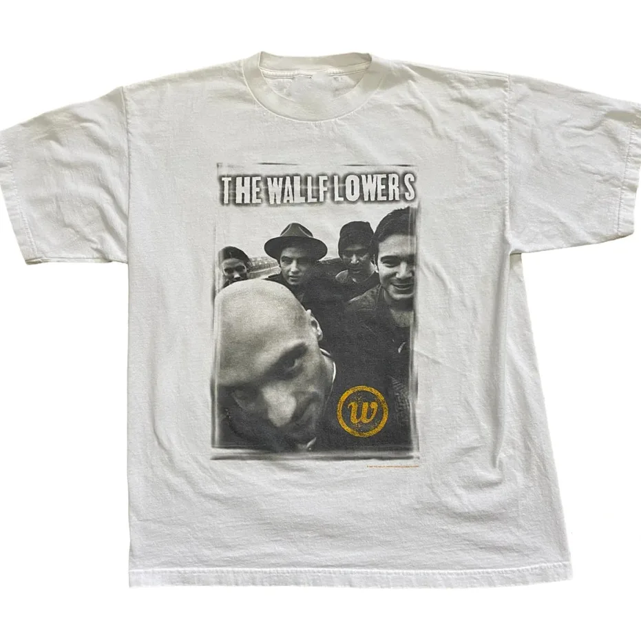 

Vtg The Wallflowers Band Summer Tour Heavy Cotton White All Size Shirt