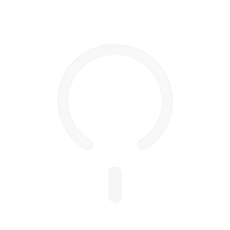 Металева магнітна наклейка-кільце для Magsafe iPhone 14 13 12 Samsung Xiaomi Універсальна бездротова зарядка Сильна магнітна пластина Патч