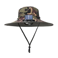 Solar Fan Hat Summer Outdoor Cooling Refreshing & Antipyretic Solar Charging USB Charging Sun Cap Sunshade Clothes Supplies 2