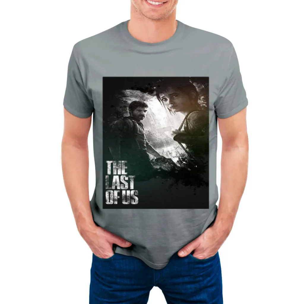 thumbnail image 1 of Camiseta de manga corta con cuello redondo y nueva camiseta de verano para hombre de The Last Of Us, 1 of 5