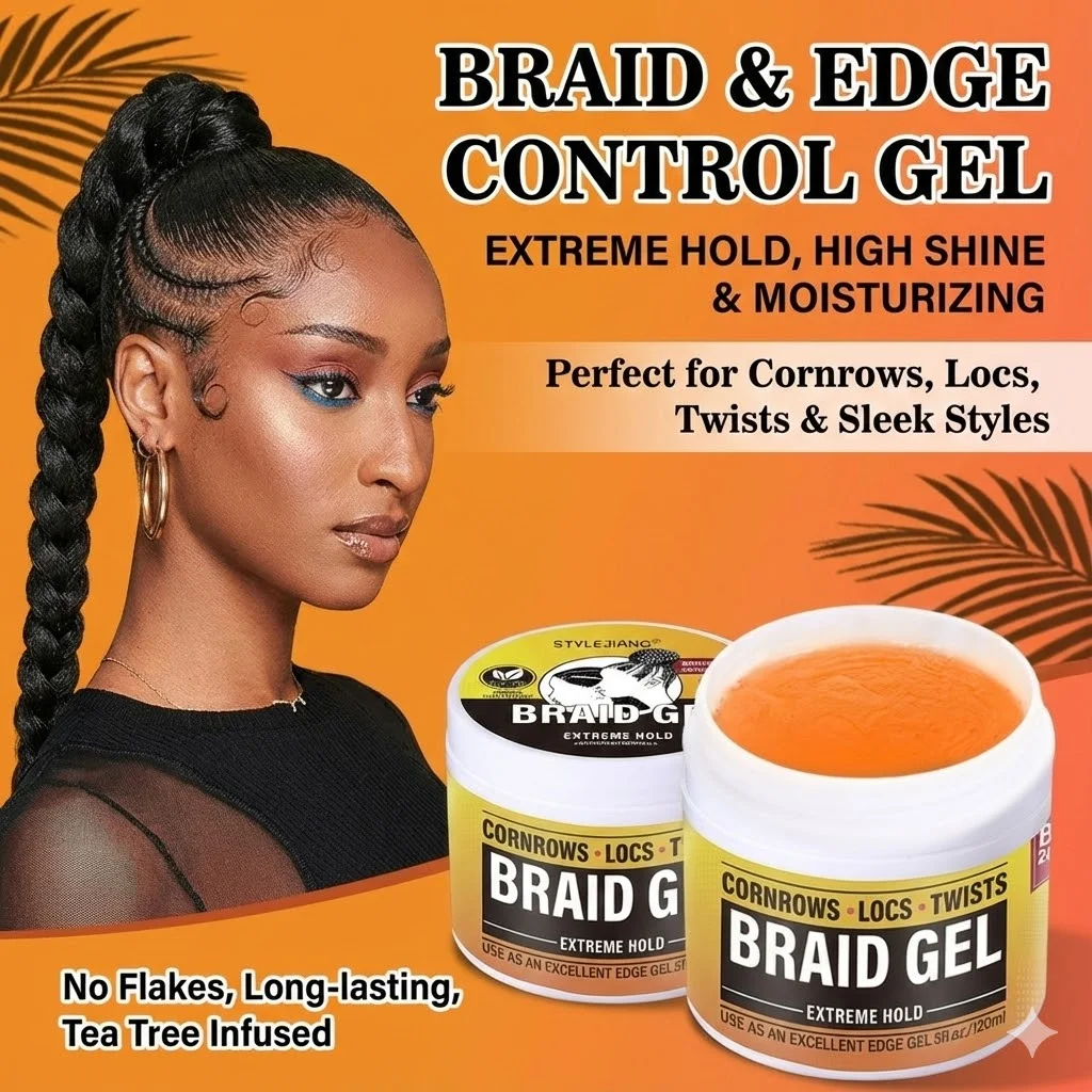 Men's Hair Wax for Styling Strong Hold Moisturizing Light Scent Retro Look Hair Styling Product