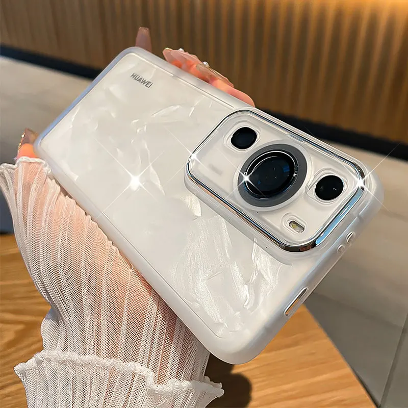 For Pro Case Soft Silicone Back Lens Protective Cover for Huawei P60 P50 PRo Honor x6 x6s x8 90 Lite x8a x7a Shell Bag P_voghion.com