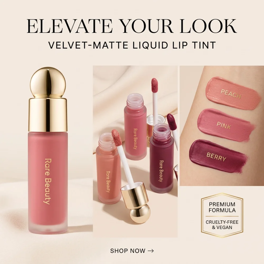 Rare Beauty Happy Joy Lucky Love Liquid Blush Silky and Glide On Smooth Long Lasting Plump Seamless Dewy Women Cosmetic Makeup