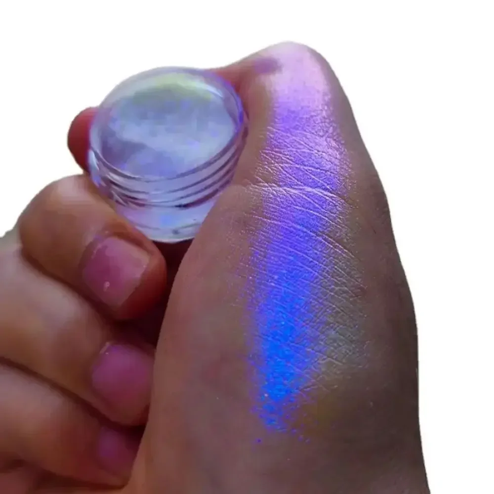 Diamond Phantom Chameleon Holographic Colorful Magic Mirror with Sparkling Colors Nail Powder 0.5g Pack nail powder