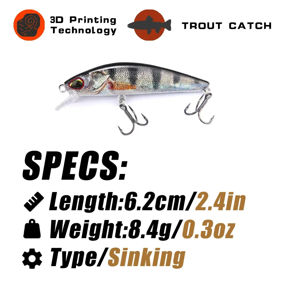 Sinking Minnow Jerkbait 2
