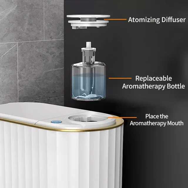 Smart Trash Can Bathroom Toilet Desktop Electronic  2