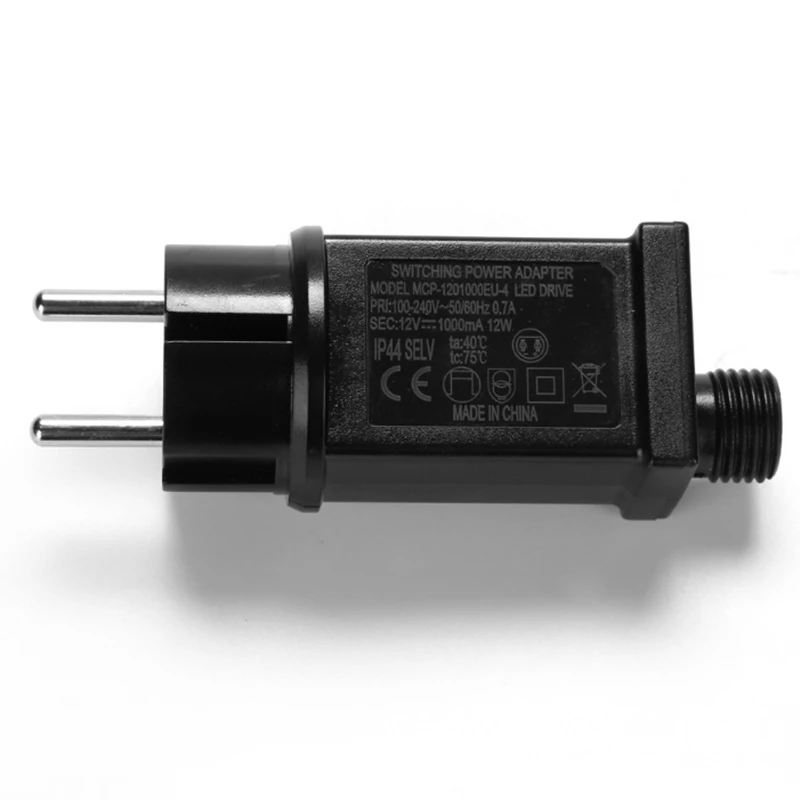 Power adapter 12V 12W Always Bright/Flashing Drive Power LED Driver Waterproof IP44